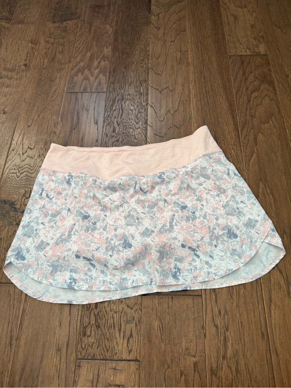 Women’s Etonic Pink & Gray Pattern Workout Athletic Athleisure Skort size large